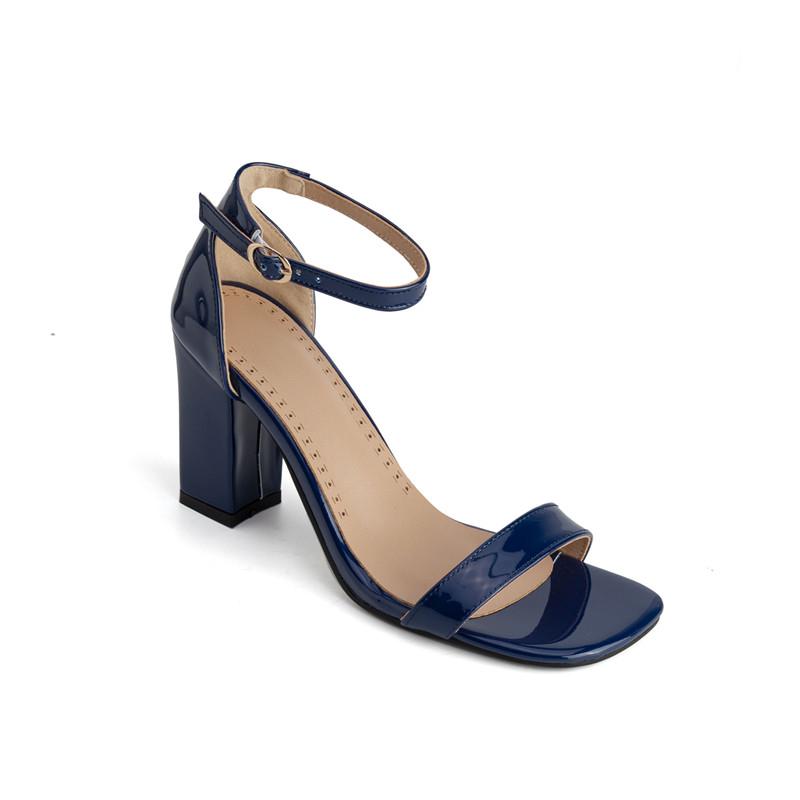 Sandales à talons hauts pour femmes été nouvelle collection sandales à plateforme à bout ouvert grande taille