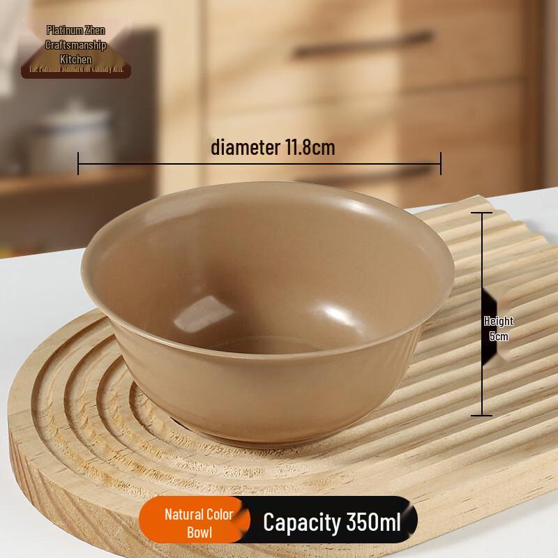 Eco-Friendly Rice Husk Disposable Bowls