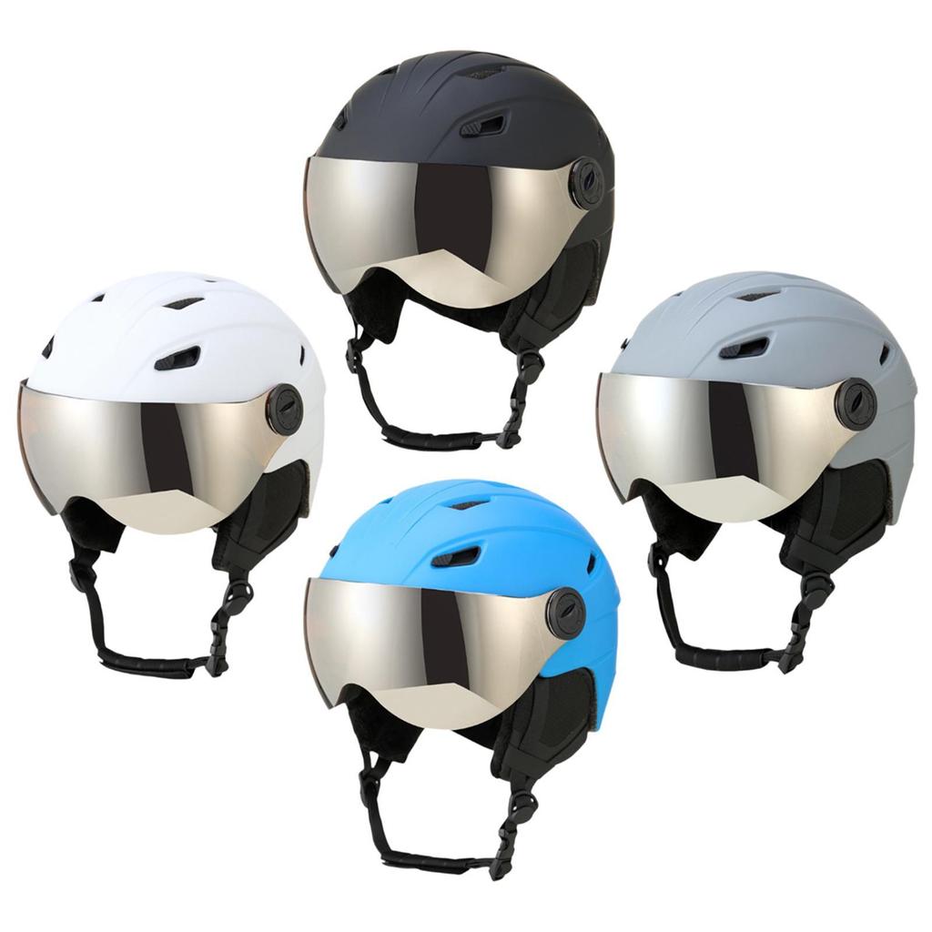 Helmet with Goggles, Comfortable Ventilation, for Adults, Protection of , Suitable And