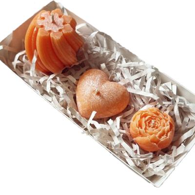 Sada ručne vyrábaných sviečok, darčeková sada sviečok NWN-111 Guava-citrus (76681005)