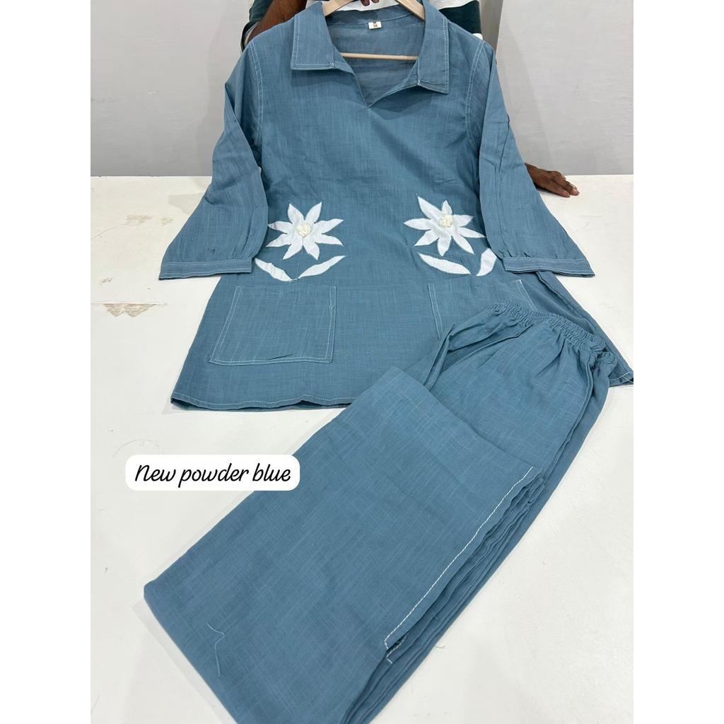Beautiful Designer Women Kurti Cord Set Indian Office Party Wear Kurta Pant Set