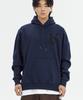 B Logo Hoodie Navy Khaki