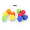 100PCS Colorful Soft Bullet Balls for Rival Zeus Apollo Refill Gun Bullet Toy