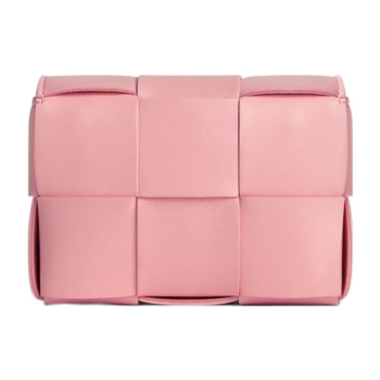 Bottega Veneta Candy Cassette Crossbody Bag Mini Intreccio Ribbon 666688VMAY15832