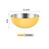 Stainless Steel Salad Mixing Bowl With Scale For Household Kitchen Knead Dough Baking Cooking Cream Tableware