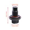 M14x1.5mm Oil Pan Drain Plug Bolt with Washer For FORD F150 FOCUS C-MAX Lincoln Chrysler Dodge Jeep F6TZ-6730BA 6507741AA
