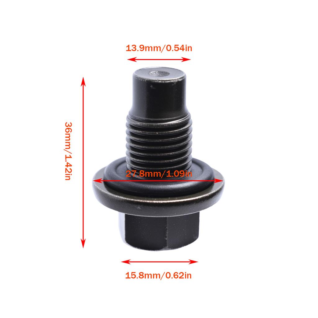 M14x1.5mm Oil Pan Drain Plug Bolt with Washer For FORD F150 FOCUS C-MAX Lincoln Chrysler Dodge Jeep F6TZ-6730BA 6507741AA