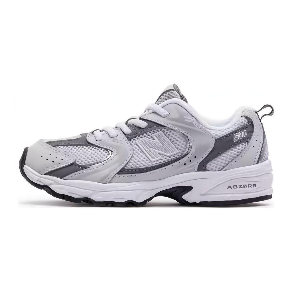 New Balance 530 Bungee Little Kid Grey Matter Kids Sneakers Silver-Metallic PZ530CB