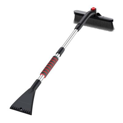 Car Snow Brush And Ice Scraper Brush Extendable Snow Shovel Ergonomic Foam Grip Snow Remove Broom for Windshield & Window Cleaning