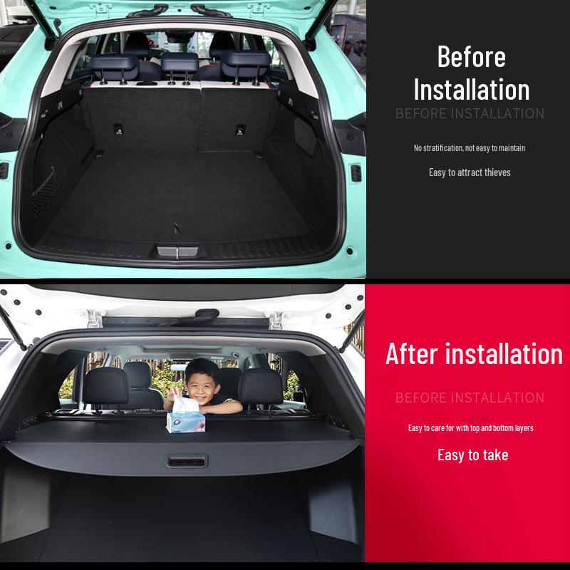 Great Wall Wey Macchiato Trunk Cover: Cargo Organizer, Sunshade, Interior Modification