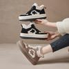 Rutschfeste dicke Sohle Damen Winter Samt Verdickt Große Baumwollschuhe Vielseitig High-Top Warme Baumwollstiefel