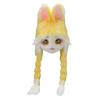 Animal Head Cats Fursuit Cut Mask Plush Cats Headgear Cats Costume for Halloween Masquerade Dress Up Cosplay Party