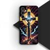 Cover for Samsung Galaxy S10 S8 S9 Plus A33 A34 A31 70 A71 A72 Note 20 9 8 S10E Casing Phone Case God Jesus Judah Jehovah Cross