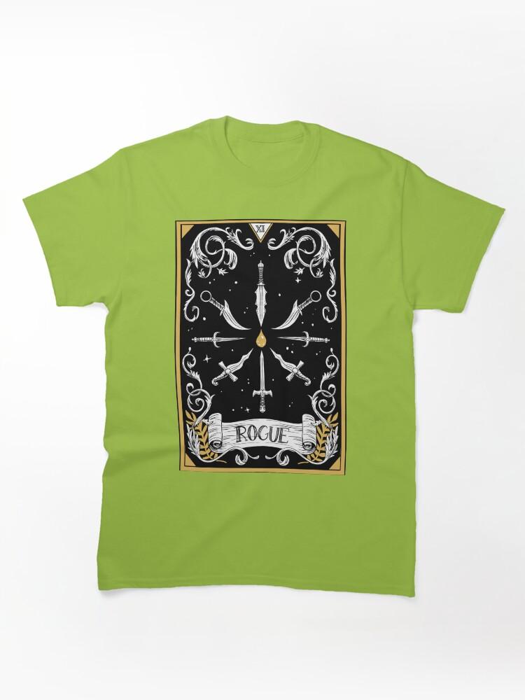 D&D Rogue Tarot Classic Unisex T-Shirt