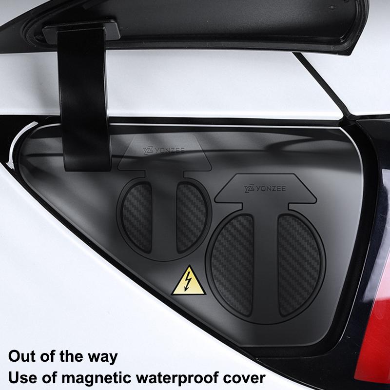 For Model 3 Y Highland Juniper 2021-2025Charger Port Cover Outdoor Rainproof Protection Dustproof Covers Accessory