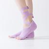 Lace-up Five Fingers Socks Cotton Toe Yoga Socks Dance Socks Pilates Socks Women  Girls