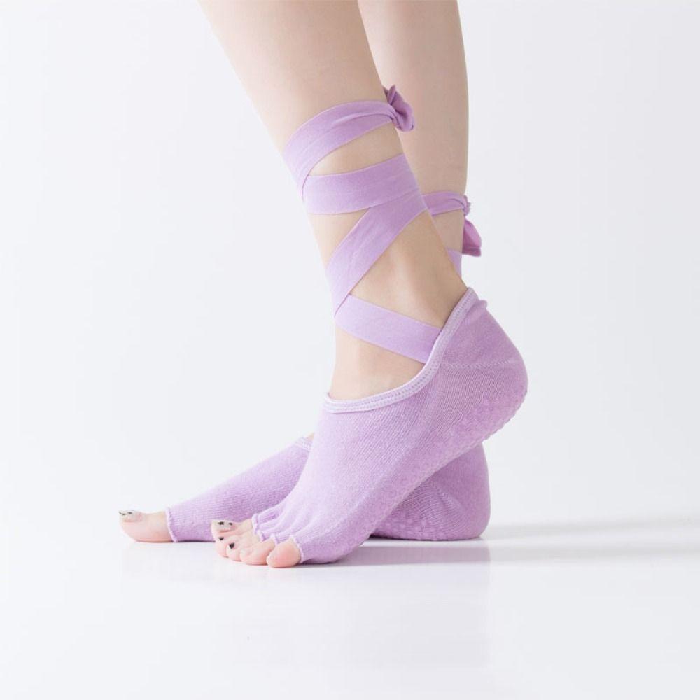 

Breathable Yoga Socks Anti-Slip Sports Socks Comfortable Pilates Socks Women
