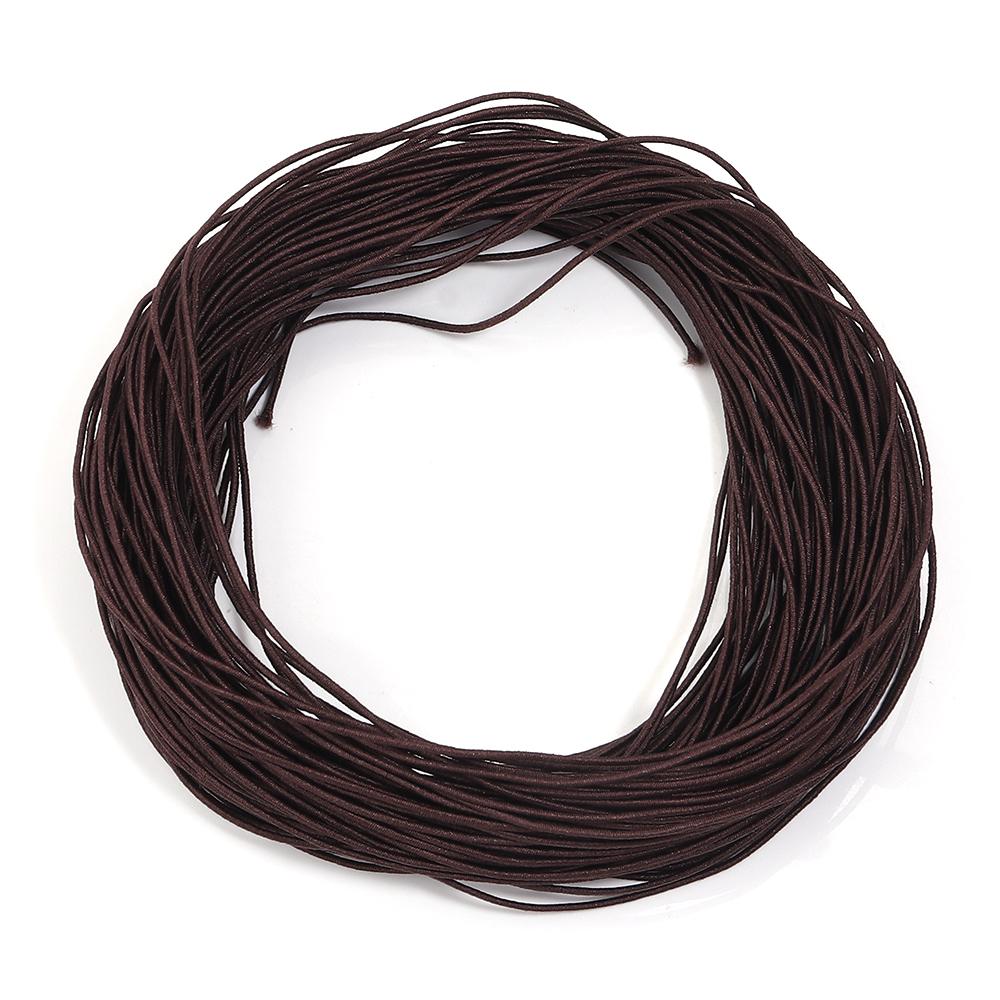 25yards 1mm Multicolor Elastic Cords Round Beading Rope String Thread For Jewelry Making DIY Bracelet Necklace Beaded Accessorie