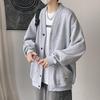 Spring and Autumn Men's Large Size Loose Single-breasted Casual Sports Cardigan