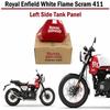Royal Enfield "Graphite Red Scram 411cc" Right Side "Tank Panel With Sticker"