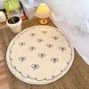 Round Carpet Cartoon Cute Carpet Living Room Sofa Round Floor Mat Clothing and Hat Room Dressing Table Mat