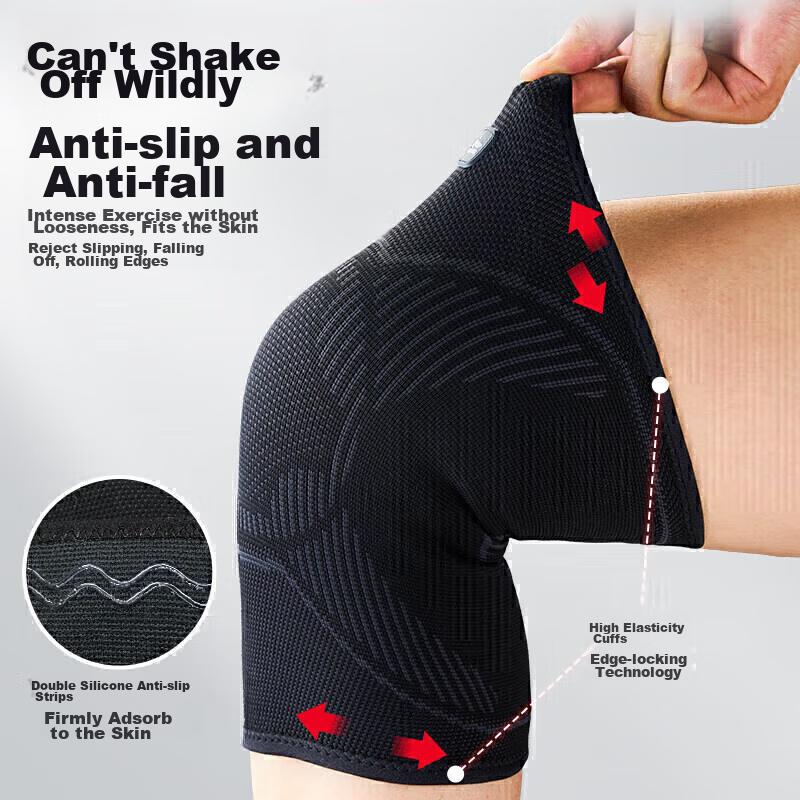 Li-Ning Knee Pads for Sports, Men's Running-Specific Meniscus Basketball Patella Knee Brace for Men And Women, Summer Badminton Knee Protector