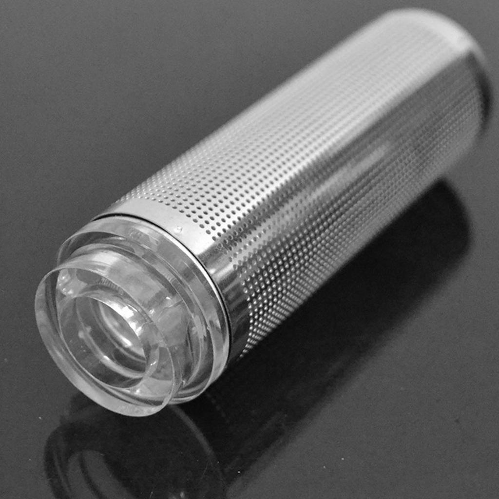 Aquarium Filter Guard Stainless Steel Acrylic Fish Tank Intake Strainer Cover for Protecting Fish Shrimp Inhalation