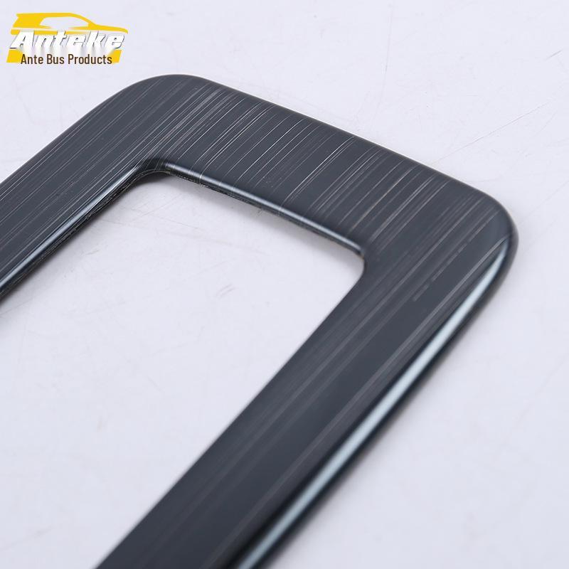 Fits 18 Tayron Models: Rear Seat Adjustment Trim, Seat Back Control Switch Decoration Sticker.