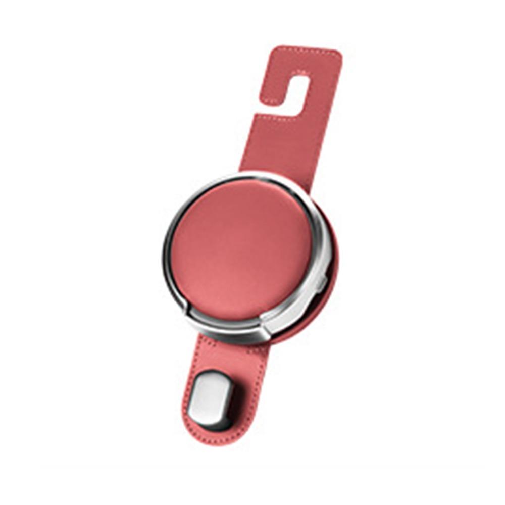 Metal Hook Car-mounted Water Cup Holder PU Leather Headrest Phone Hanger Vehicle Storage