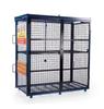 High Quality Galvanized Mesh Gas Cylinder Storage Cage Easily Assembled with 3D Modeling Services