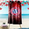 Asciugamano da Spiaggia con Stampa FC Bayern Monaco, Asciugamano Grande Morbido Asciugatura Rapida per Spiaggia Campeggio Nuoto