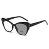 Retro Cat-eye Photochromic Presbyopia Glasses Women Ultra-light Gradient Frames Fashion Anti-blue Light Reading Glasses