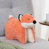 Fuji Boeki Plush Toy That Can Also Be Used As a Portable Nap 30cm Wide X 28cm Deep X 11cm Includes Pocket for Heating and Ice Fox Colta 41707 Pillow,