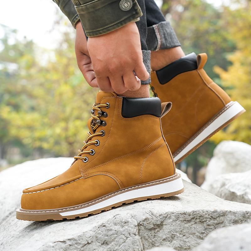 Arbeitsschuhe Herren Unzerstörbar Anti-Smash Anti-Puncture Arbeitsschuhe Schützend Rutschfest Herren Bauschuhe Kletterschuhe