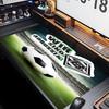 Borussia Mönchengladbach Logo Thema Premium Rutschfestes Mauspade mit Genähten Kanten, Strapazierfähiges Gummi-Material, für Schreibtisch & Gaming Tolle Geschenke
