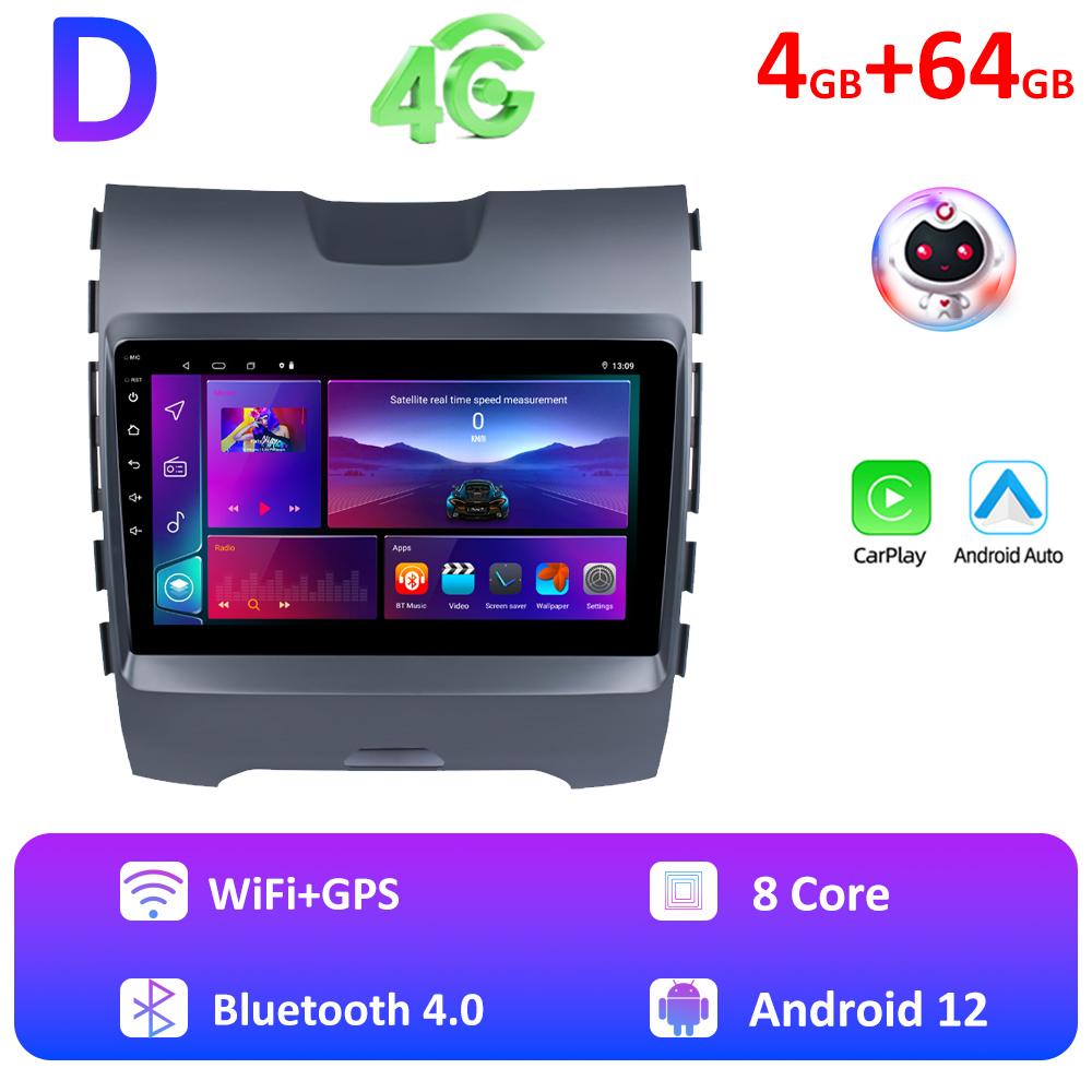 

REAKOSOUND Android для Ford Edge 2 2015 2016 2017 2018 мультимедийный автомобильный GPS Lettore видеоплеер авторадио навигация радио