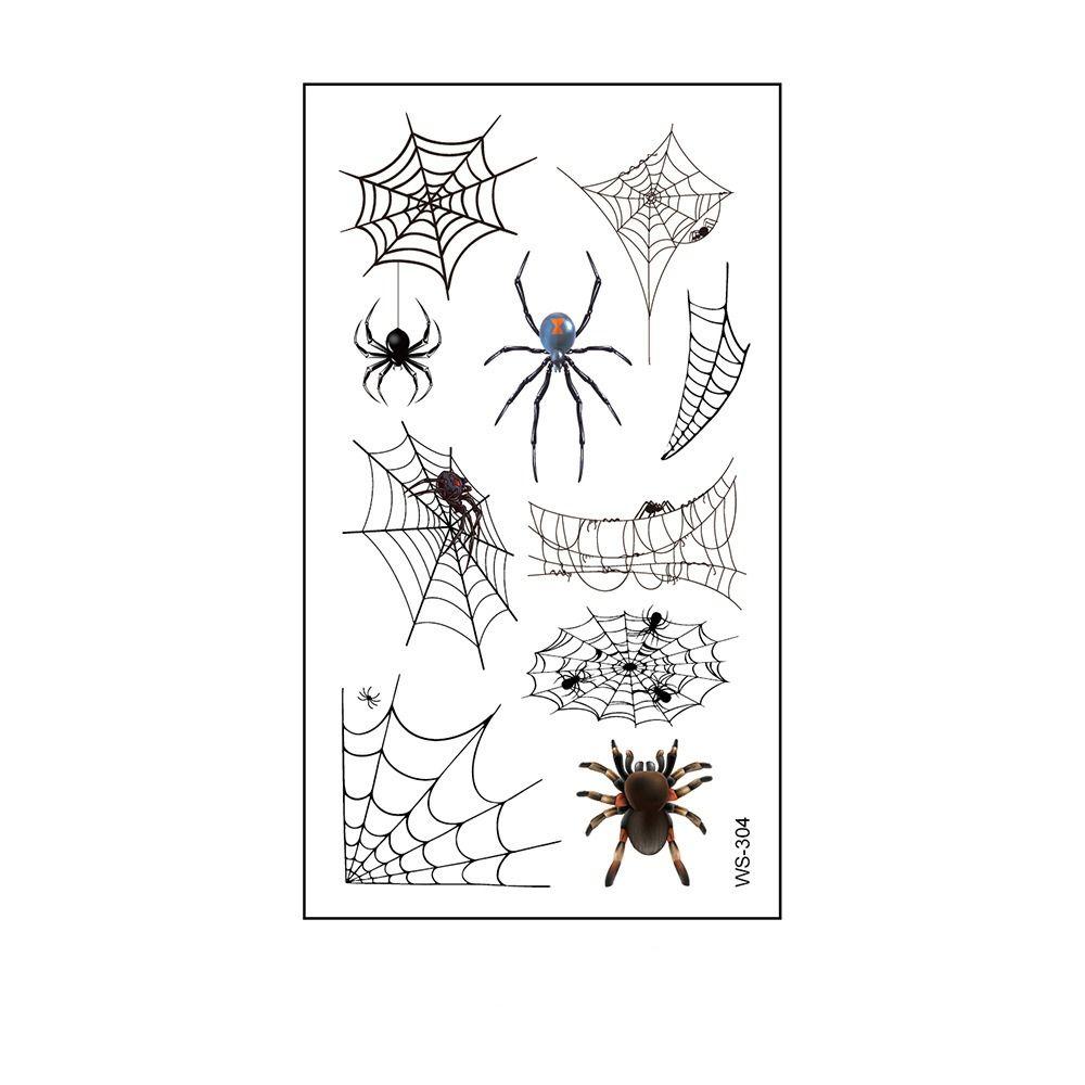 40Sheets DIY Halloween Stickers Cosplay Props Body Art Stickers Fresh Face Patch  Christmas