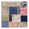24 Sheets Vintage Japanese Style Craft Paper Pads Cutting Dies Art Background Origami Scrapbooking Card Making