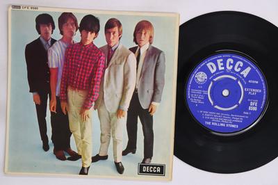 7inch Record ROLLING STONES  Five By Five DFE8590 DECCA UK Rock Used