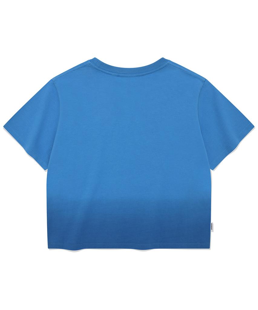 COVERNAT WOMAN Gradient T-Shirt Blue