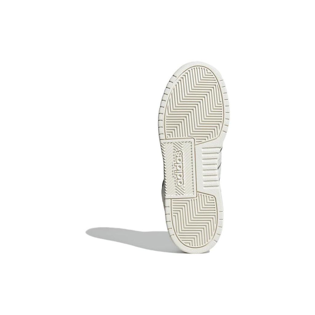 Adidas Neo 100Db Wraparound Non-Slip Shock Absorption Mid-Top Skate Shoes Unisex Skate Shoes White Green IG1572