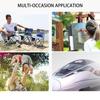 Robuster Oxford-Stoff Metall-Klappstuhl Tragbarer Camping- und Picknicksitz Stabiler Selbstfahrertourismus- und Angelstuhl