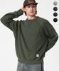 TRILLION Overlock Stitch Waffle Sweatshirt_4Color