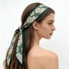 1Pc Silk Scarf Versatile Long Gift Ponytail Ribbon Temperament Bag Straps Soft Printed