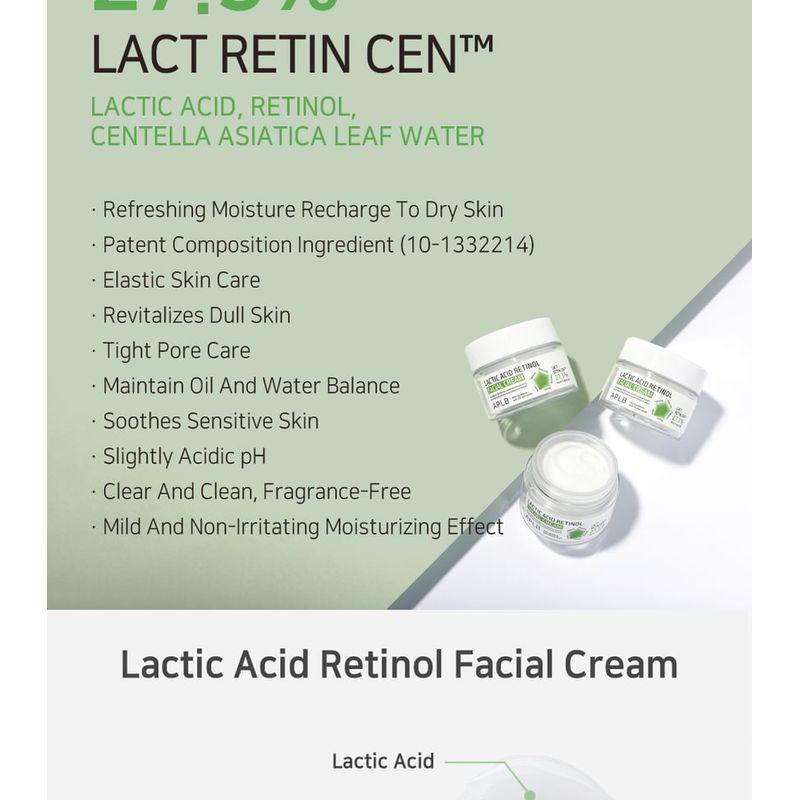 APLB Lactic Acid Retinol Facial Cream
