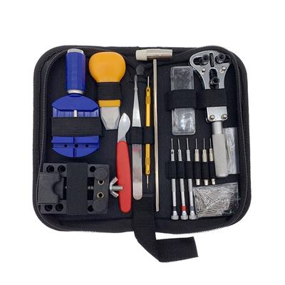 147Pcs/Set Watch Repair Tool Kit Case Opener Remover Screwdriver Spring Bar Watchband Link Pin
