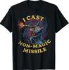 Je Lance Missile Non Magique T-shirt Mème Parodie de Magicien Drôle