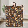 Fun Donkey Kongs Plush Blankets Girls Boys  Flannel Bedding Throws For Couch Chair Super Soft Design Quality Bedspread Gift