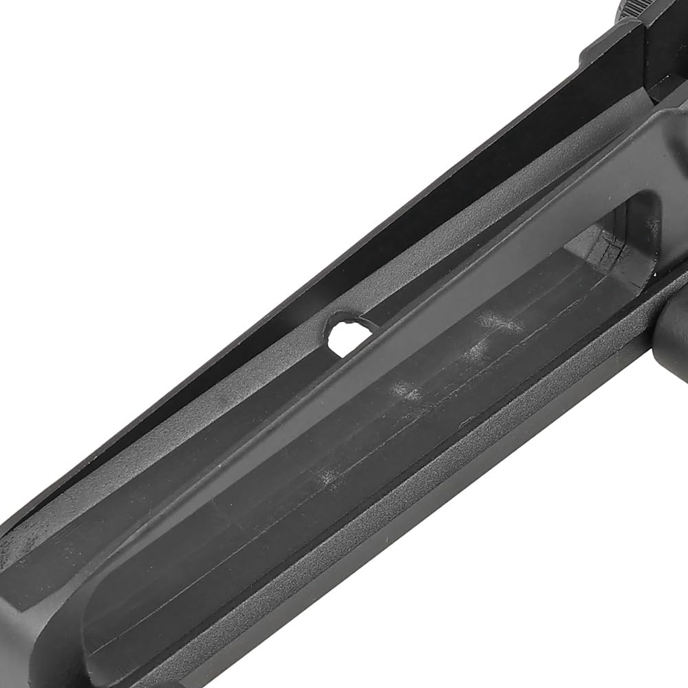 Ryohin Buhin 20mm Rail Compatible Full Metal Carry Handle for USGI Contract AR15, Replica, E&C Built-in Rear Sight, Zinc Alloy, Black