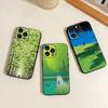 H-Human And Natural Scenery Phone Case For iPhone 17,16,15,14,13,12,11 Plus,Pro Max,XS,Soft Silicone Black Cover